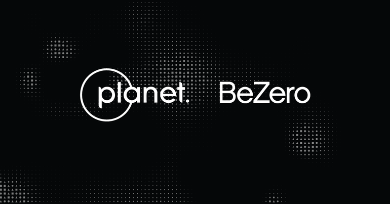 Image showing Planet's and BeZero's logo side by side