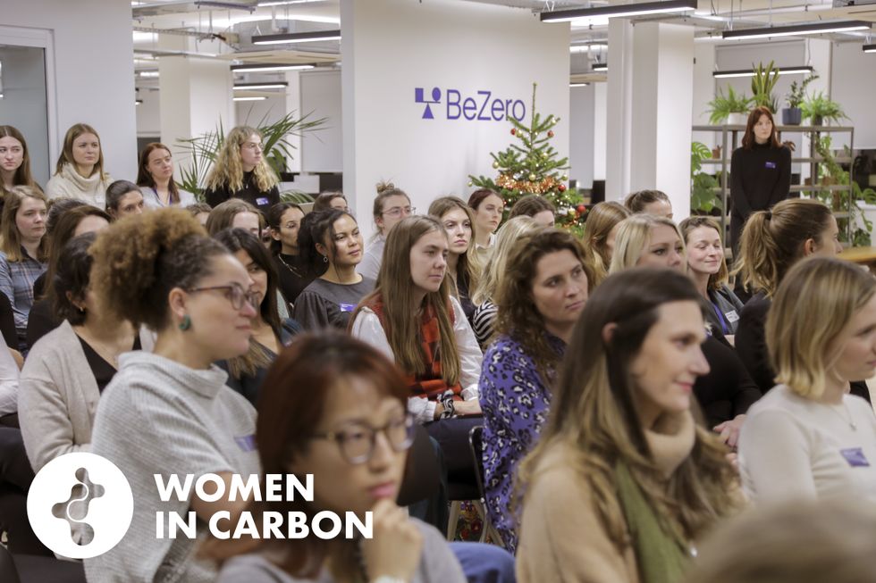 Image of a Women in Carbon event at BeZero's office